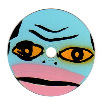 Tone Tank ‘King of Surf Guitar Rap’ hand-painted CD Tone Tank ‘King of Surf Guitar Rap’ hand-painted CD